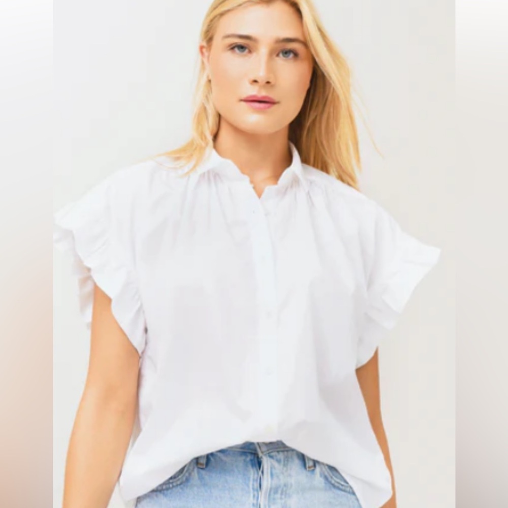 Trovata Ivory Blouse